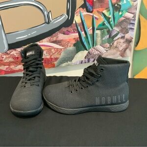 NOBULL Kids Black High-Top Sneakers